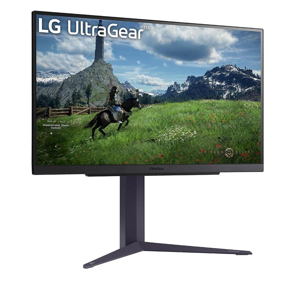 LG 27GS85Q-B - 27” Ultragear™ QHD Nano IPS 180Hz (O/C 200Hz) Gaming Monitor | 1ms (GtG), DisplayHDR™ 400