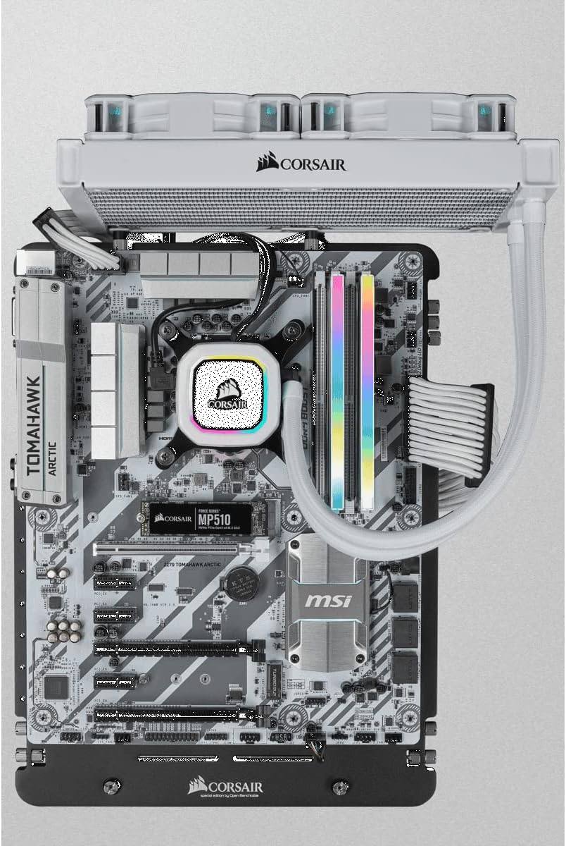 Corsair Vengeance RGB PRO SL 32GB (2x16GB) DDR4 3600Mhz C18 White Heatspreader Desktop Gaming Memory