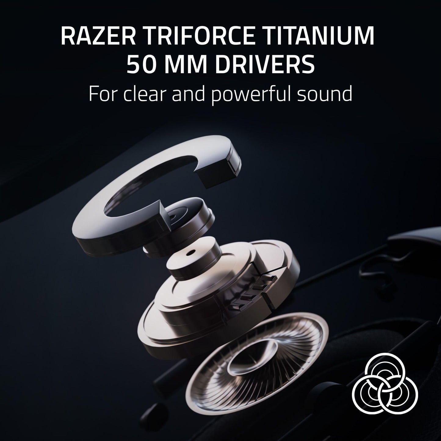 Razer BlackShark V2 HyperSpeed - Wireless Ultra-Lightweight Esports Headset - Black
