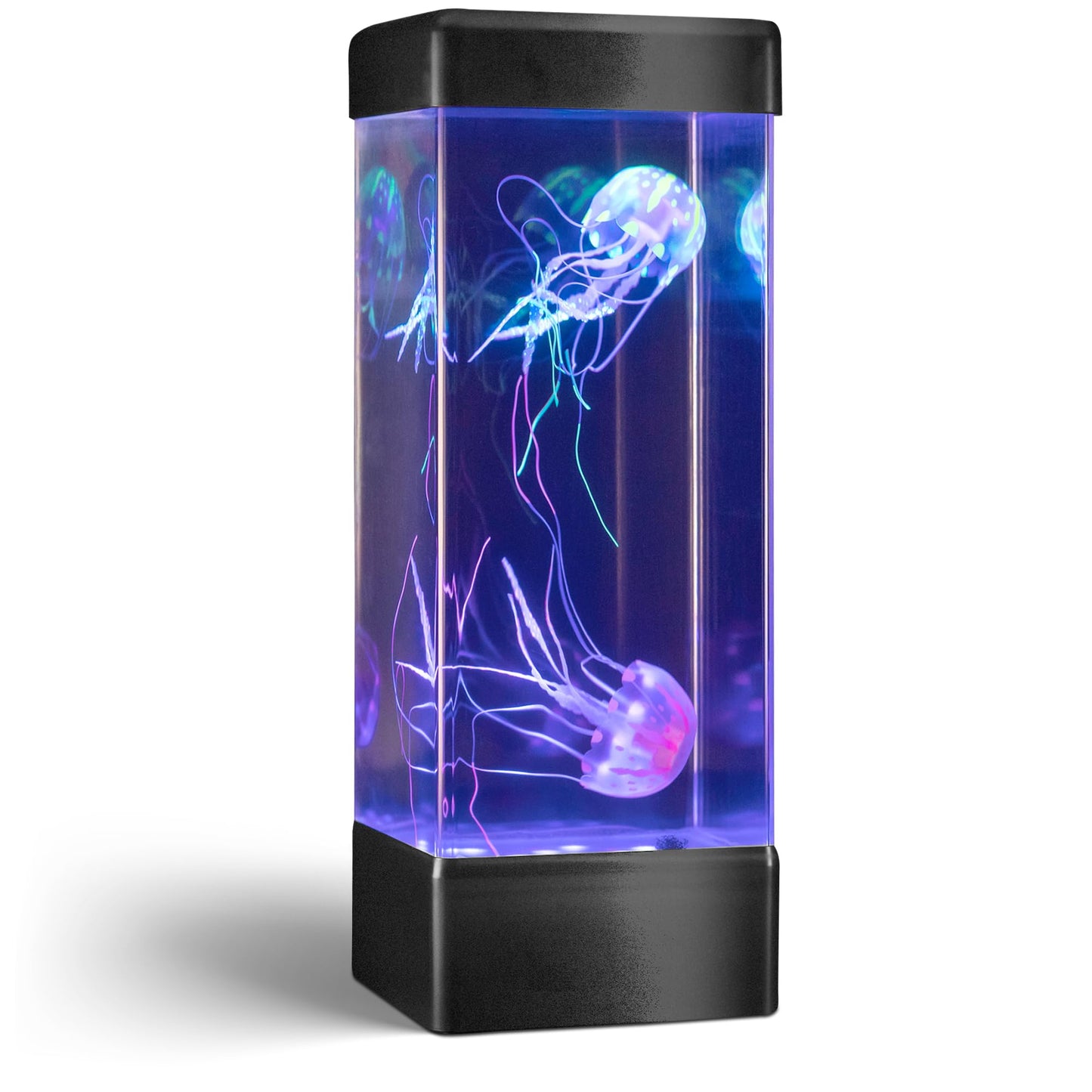 JINX Luminous Jellyfish Lava Lamp - Jelly Fish Lamp with 18 Colour LEDs, High-Performance Pump & 24/7 Quiet Operation - Aquarium Night Light - Lamps for Home, Office Decoration, Gifts - 230V AC Power