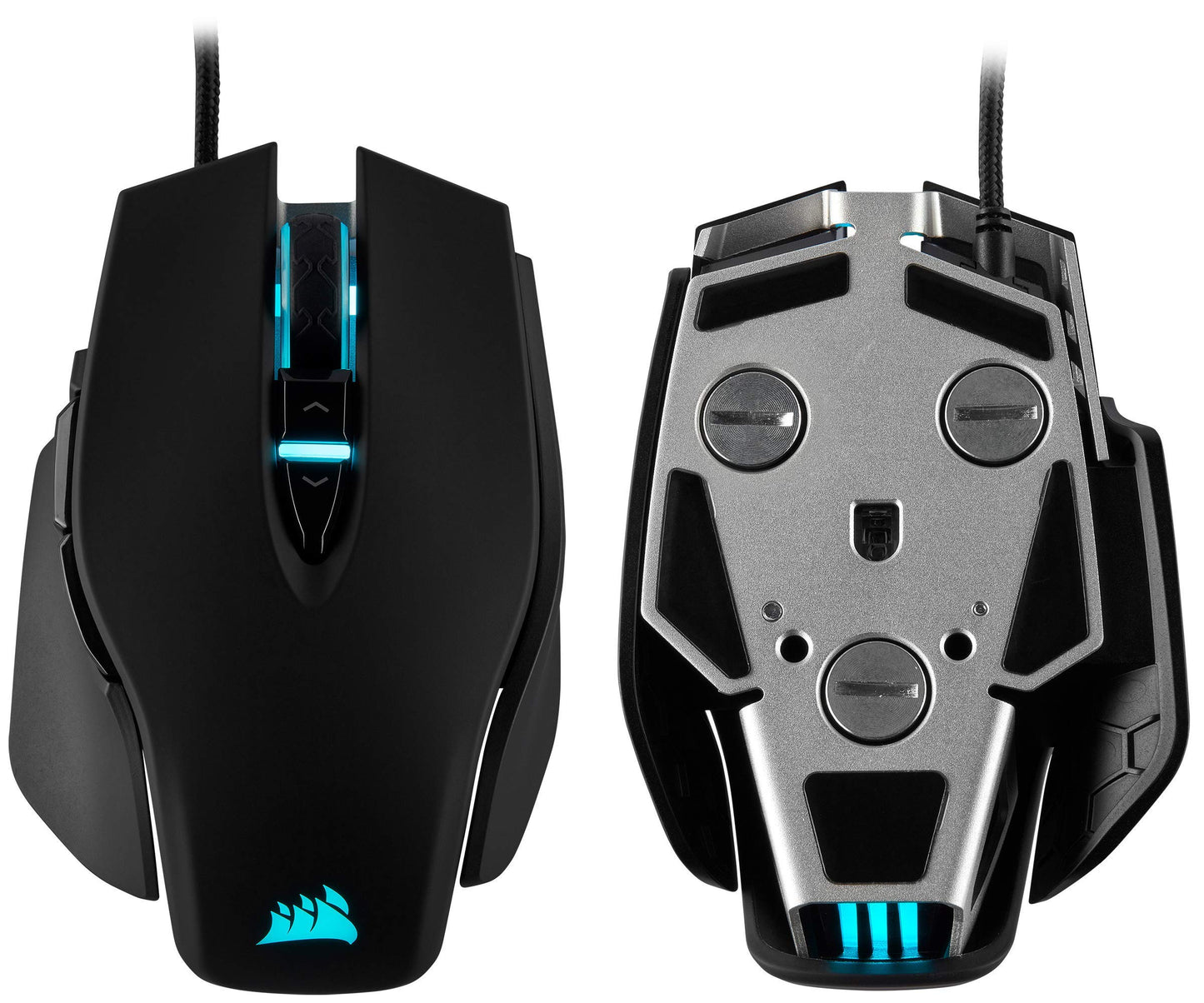 Corsair CH-9309011-AP M65 Elite- FPS Gaming Mouse- 18,000 DPI Optical Sensor- Adjustable DPI Sniper Button- Tunable Weights- Black, Holds 17.5"x23.5" Pad