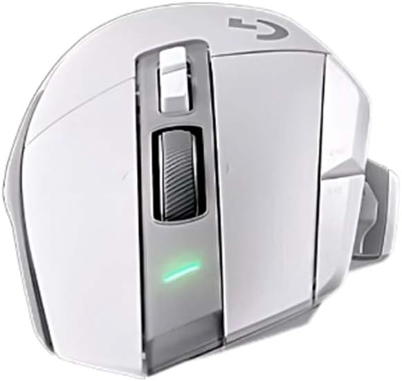 Logitech G502 X PLUS LIGHTSPEED Wireless RGB Gaming Mouse - White - LIGHTFORCE hybrid switches, LIGHTSYNC RGB, HERO 25K gaming sensor, compatible with PC