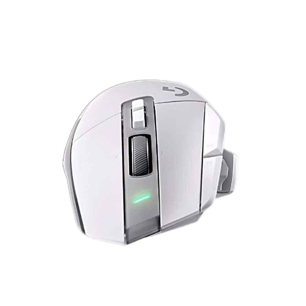 Logitech G502 X PLUS LIGHTSPEED Wireless RGB Gaming Mouse - White - LIGHTFORCE hybrid switches, LIGHTSYNC RGB, HERO 25K gaming sensor, compatible with PC