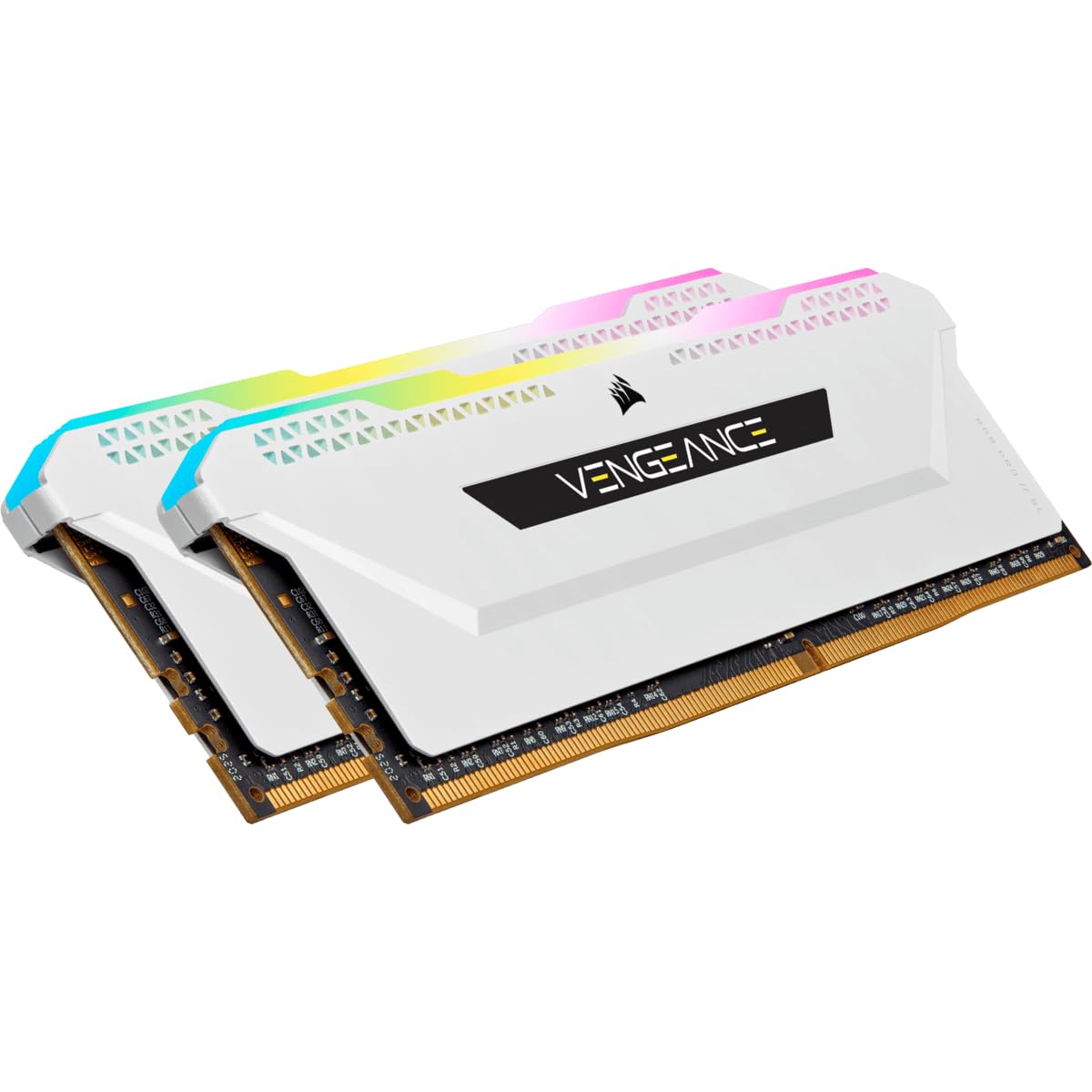 Corsair Vengeance RGB PRO SL 32GB (2x16GB) DDR4 3600Mhz C18 White Heatspreader Desktop Gaming Memory
