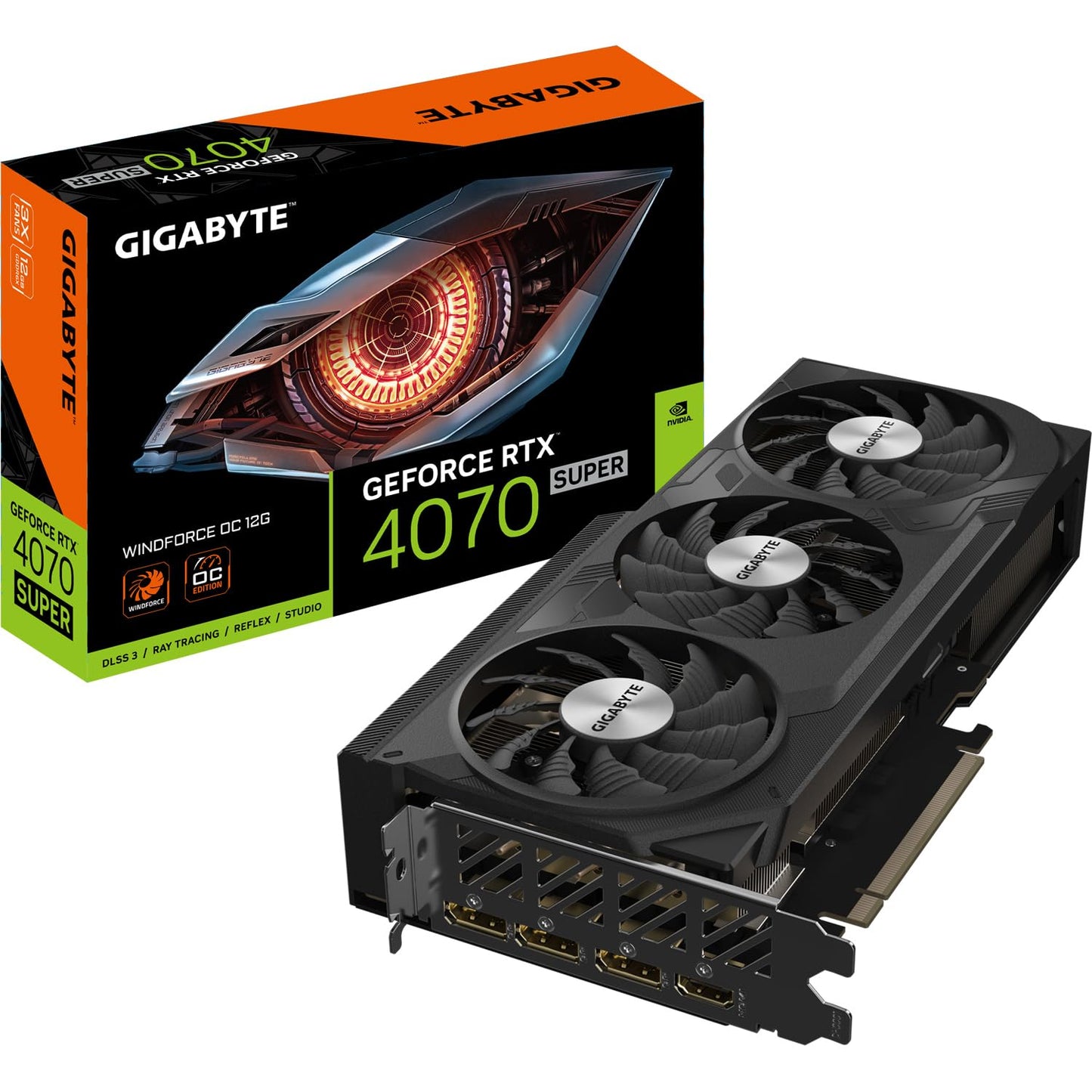 Gigabyte GeForce RTX 4070 Super Windforce OC Graphics Card