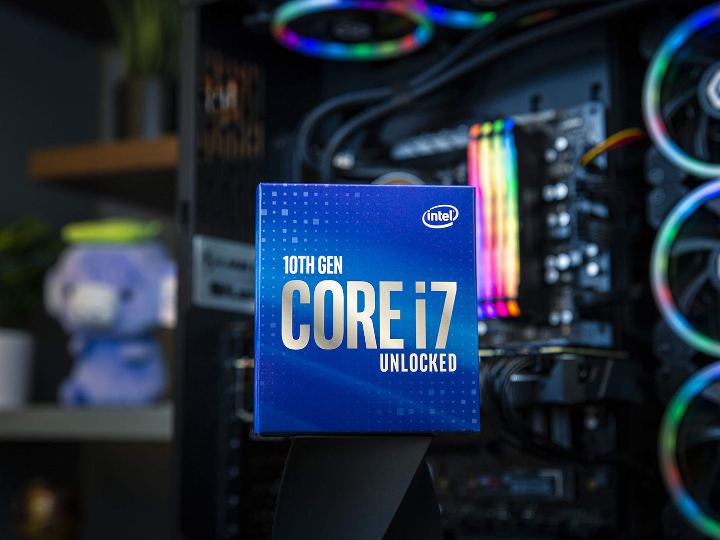 Intel Core i7-10700K CPU 3.8GHz (5.1GHz Turbo) LGA1200 10th Gen 8-Cores 16-Threads 16MB 95W UHD Graphic 630 Retail Box 3yrs Comet Lake