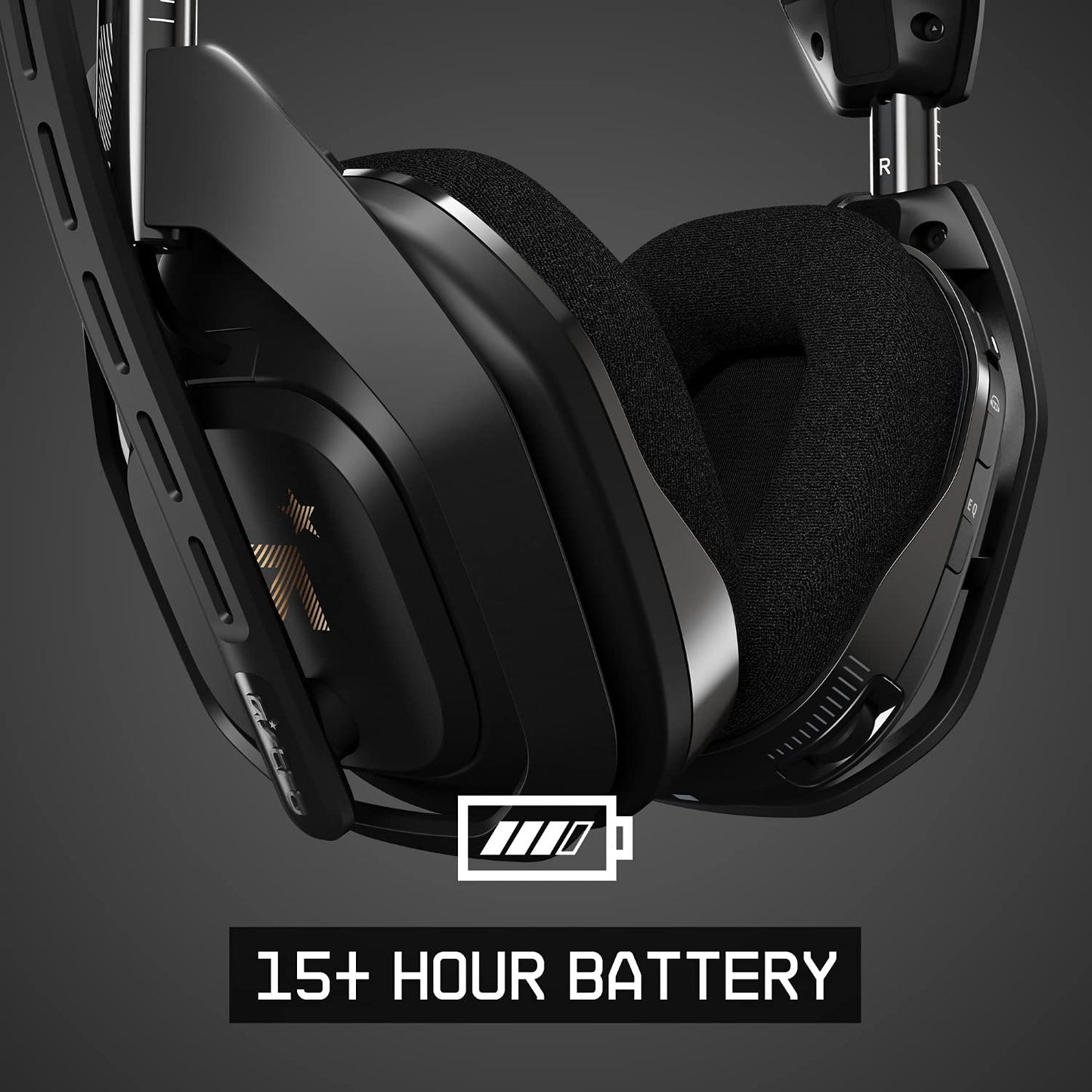 ASTRO Gaming A50 Wireless Headset + Base Station Gen 4 - Compatible with Xbox Series X, S, Xbox One, PC, Mac - Black/Gold