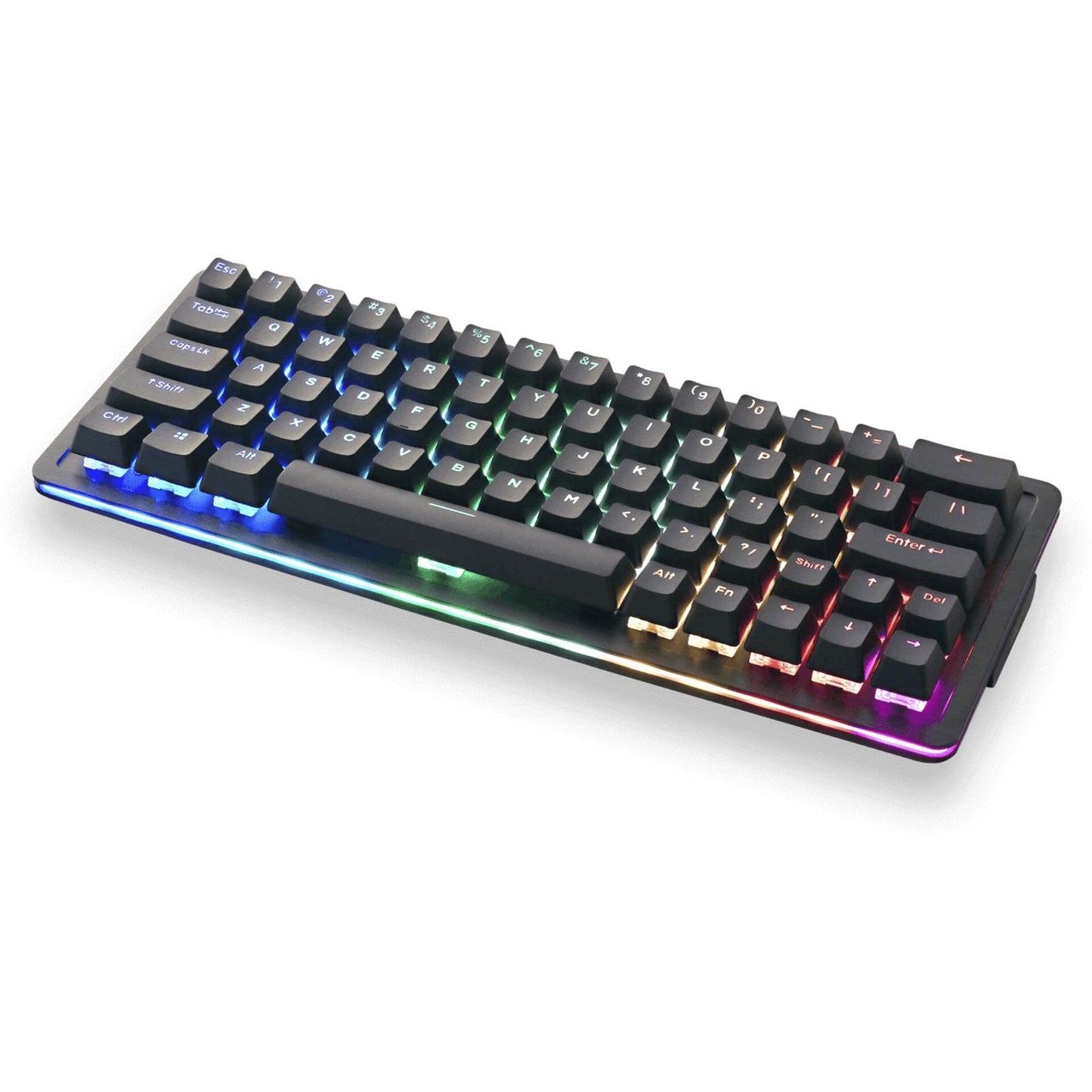 Mountain Gaming Keyboard Mechanical Everest 60" - US ANSI - RGB Gaming Keyboard - Mechanical Gaming Keyboard with Hot-Swap Mechanical Switches, PBT Keycaps, etc