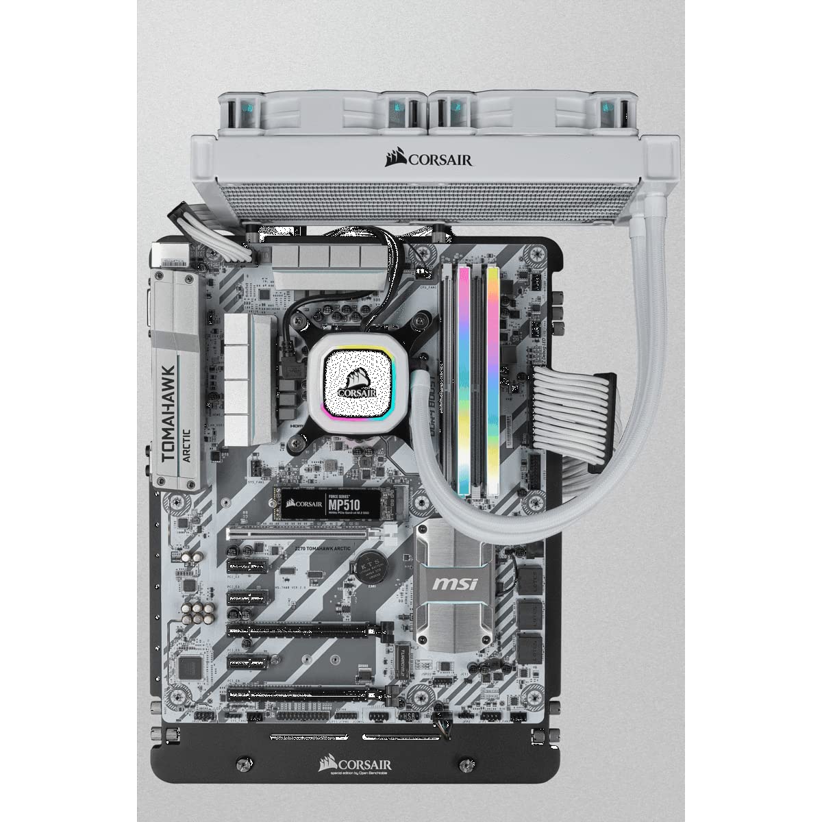 Corsair Vengeance RGB PRO SL 32GB (2x16GB) DDR4 3600Mhz C18 White Heatspreader Desktop Gaming Memory