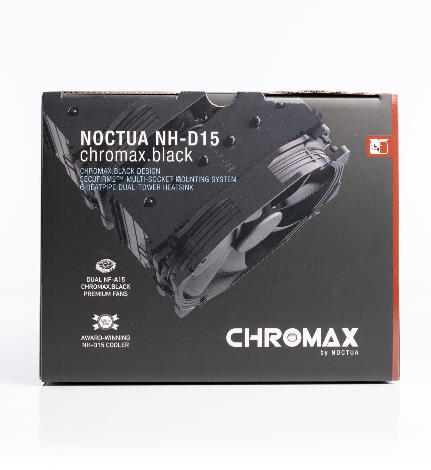 Noctua NH-D15 chromax.Black, Dual-Tower CPU Cooler (140mm, Black)