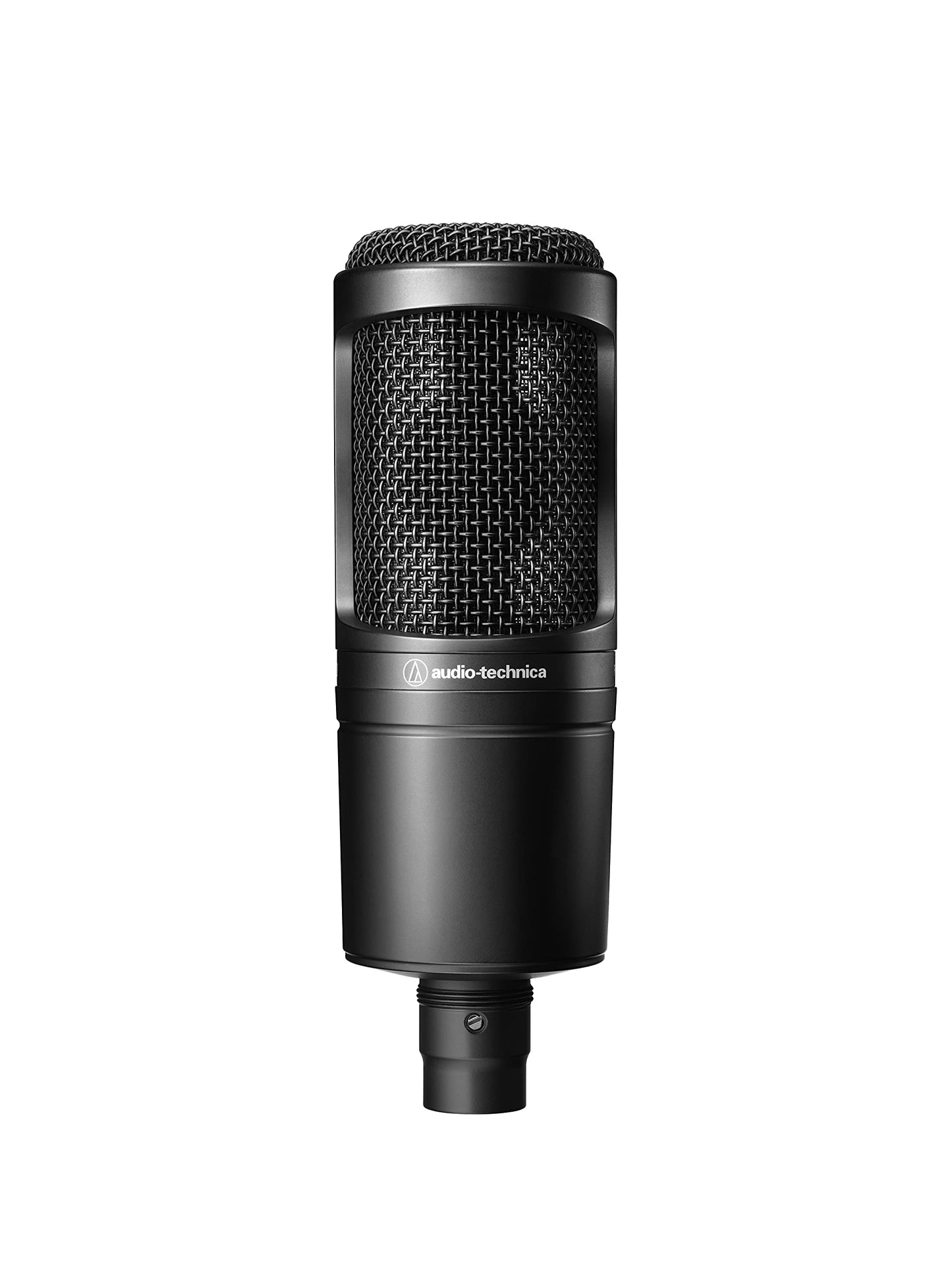 Audio Technica AT2020 Cardioid Condenser Microphone Side-Address (Black)