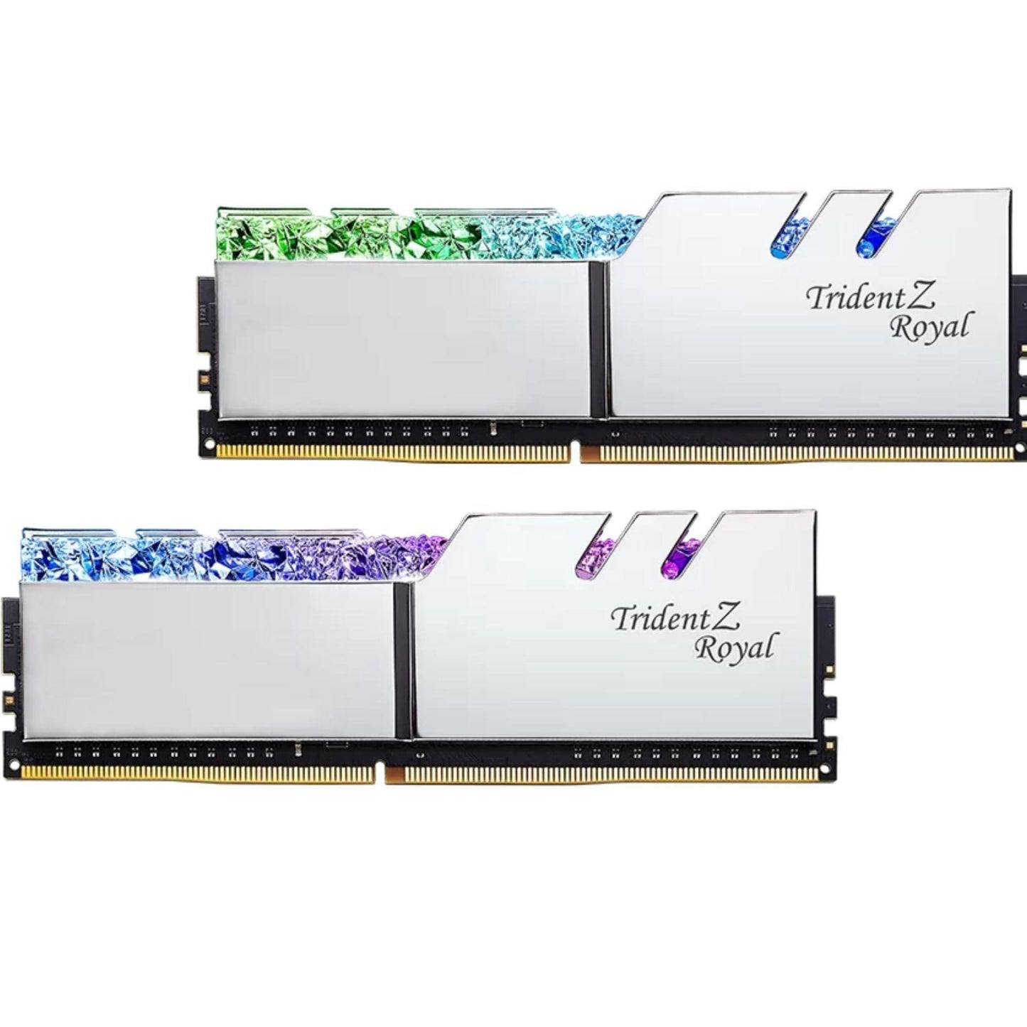 G.Skill Trident Z Royal Silver DDR4 3600 MHz RAM, 16GB(2x8GB)