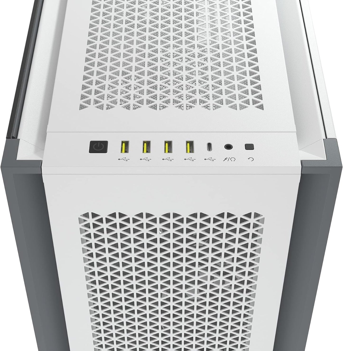 CORSAIR 7000D Airflow Full-Tower ATX PC Case (High-Airflow Front Panel, Three Included 140mm Fans with PWM Repeater, Easy Cable Management, Spacious Interior, Customisable Side Fan Mounts) White